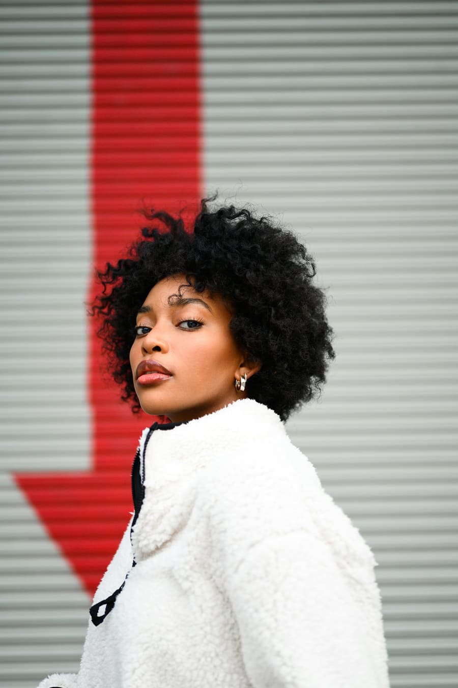 Cliente Prettiest, coiffure afro